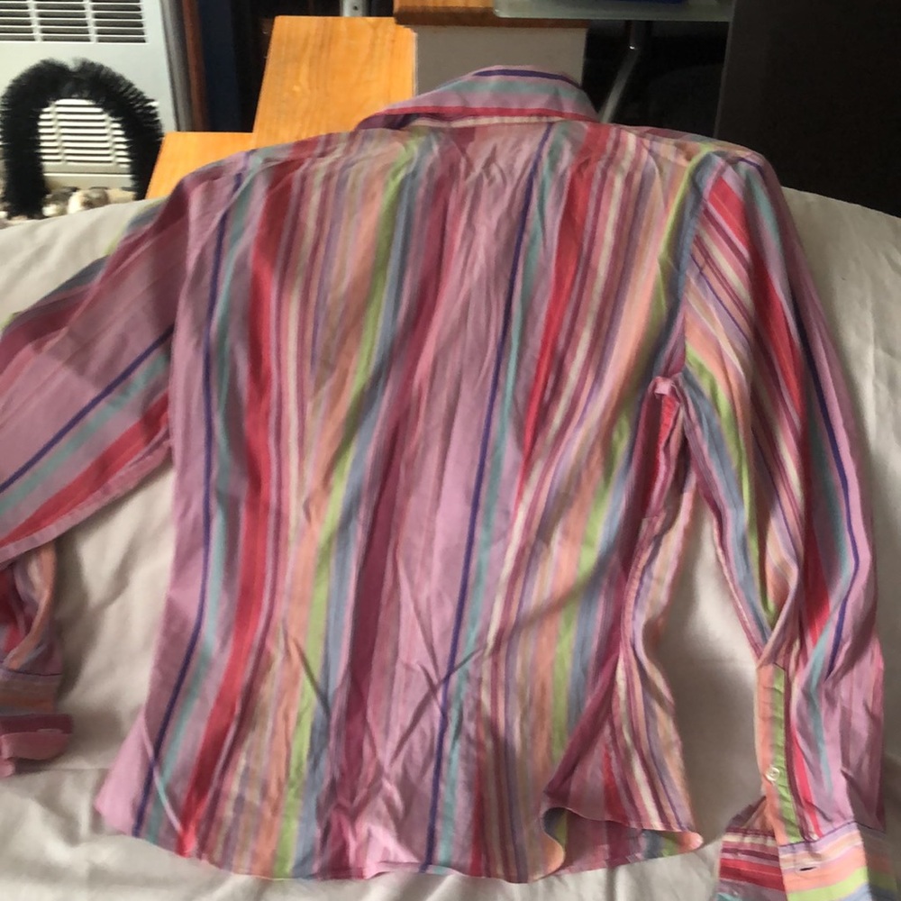 Pink Button Down Blouse - image 3